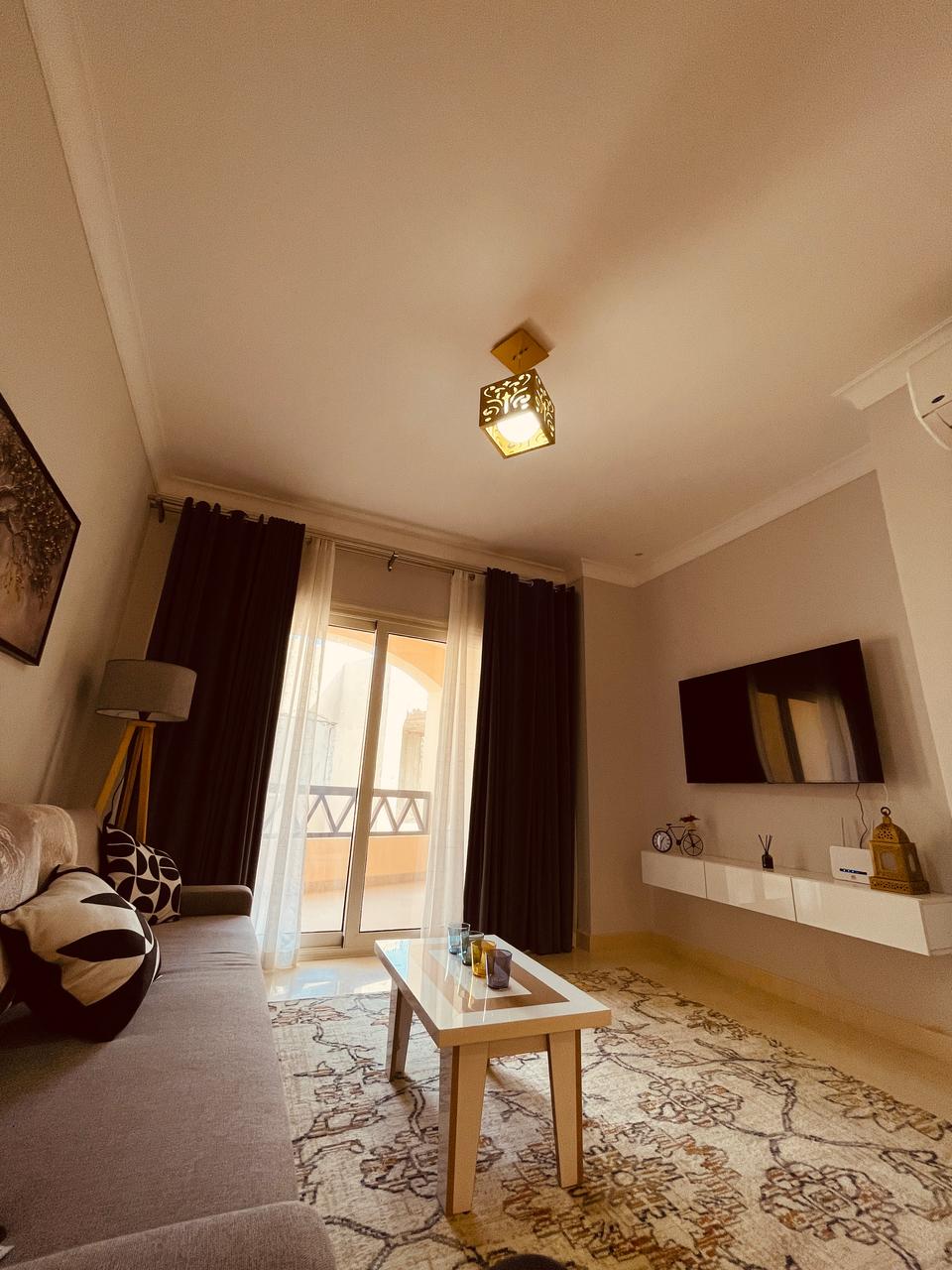 Sahl Hasheesh Beachfront Apartment balcony sea view