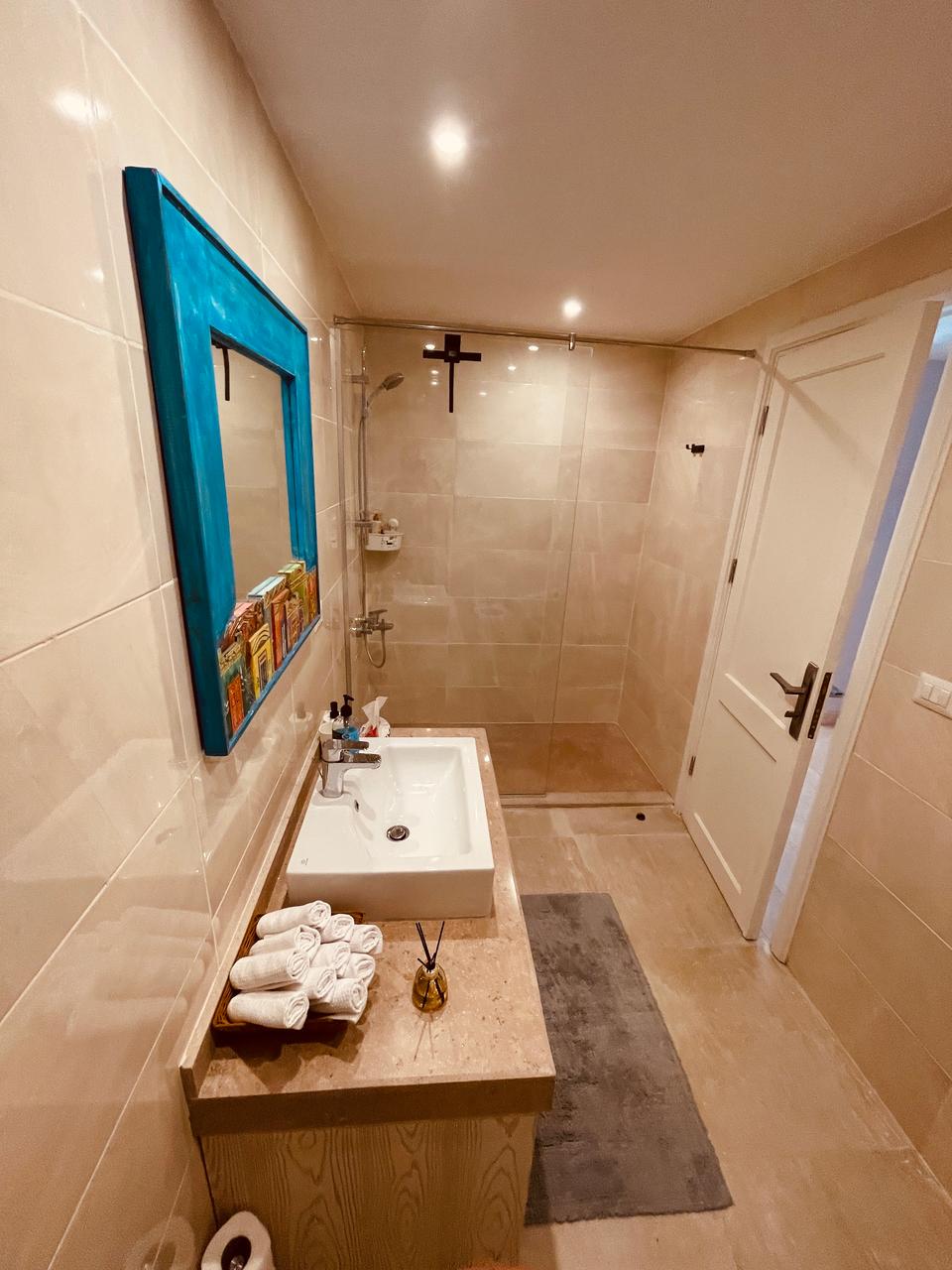 Sahl Hasheesh Beachfront Apartment balcony sea view