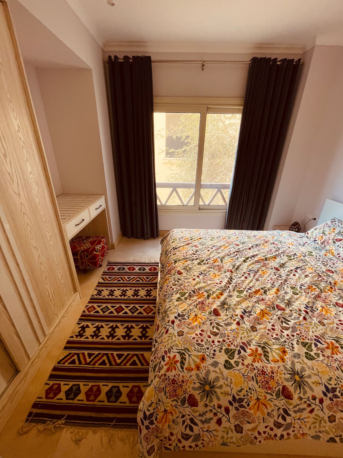 Sahl Hasheesh Beachfront Apartment balcony sea view
