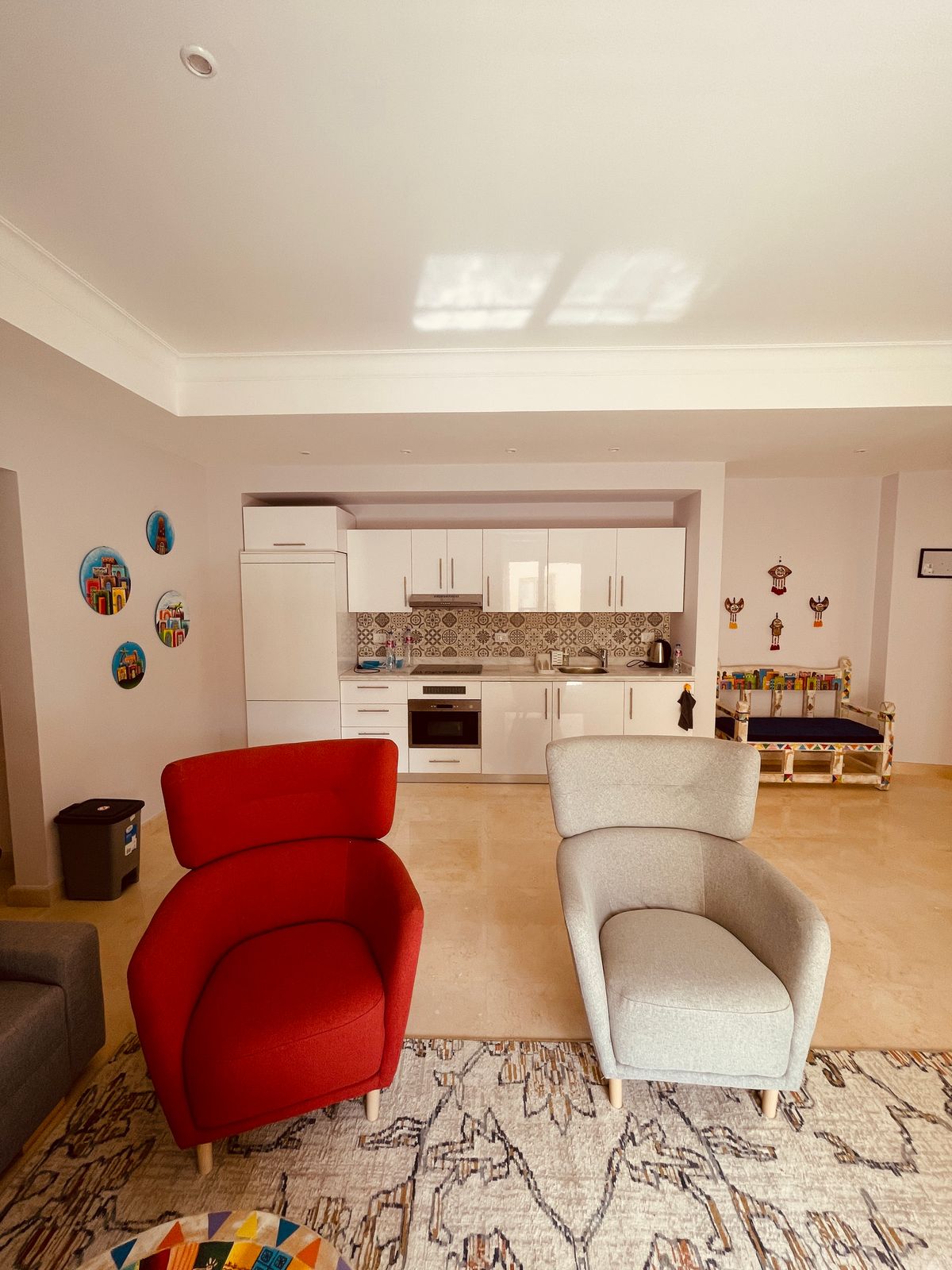 Sahl Hasheesh Beachfront Apartment balcony sea view