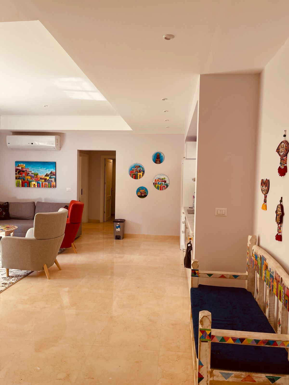 Sahl Hasheesh Beachfront Apartment balcony sea view
