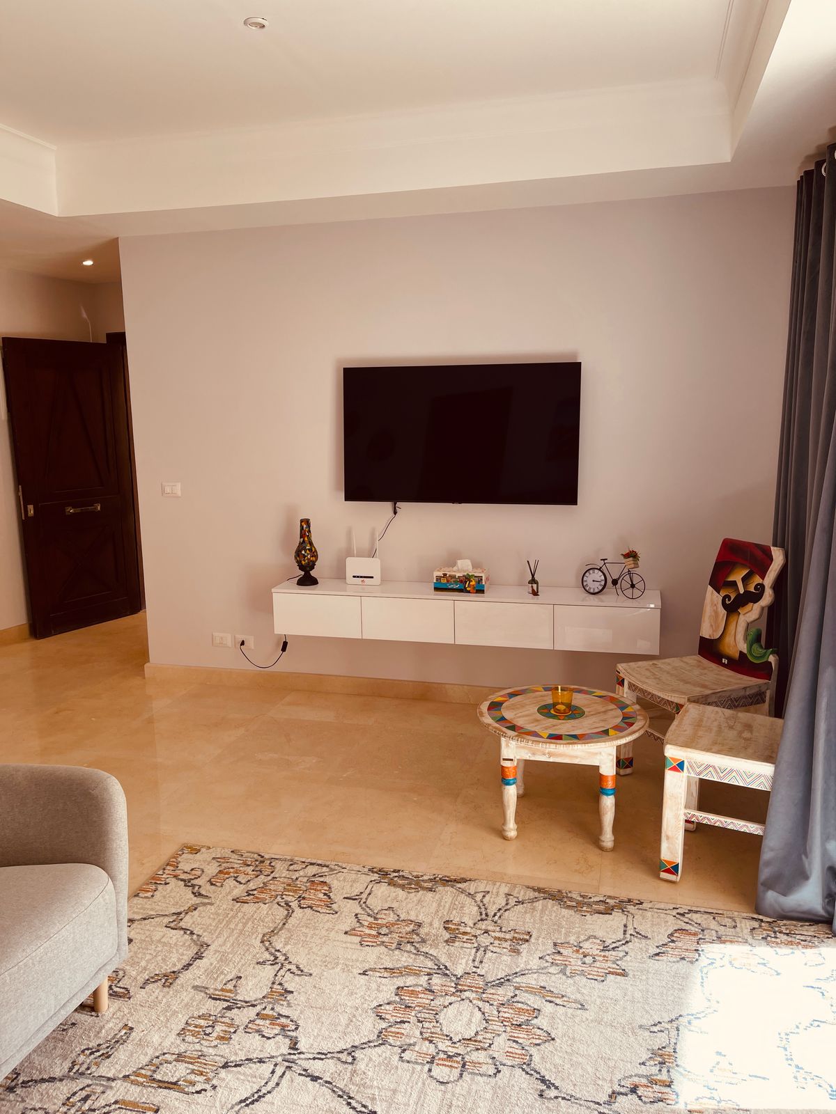 Sahl Hasheesh Beachfront Apartment balcony sea view