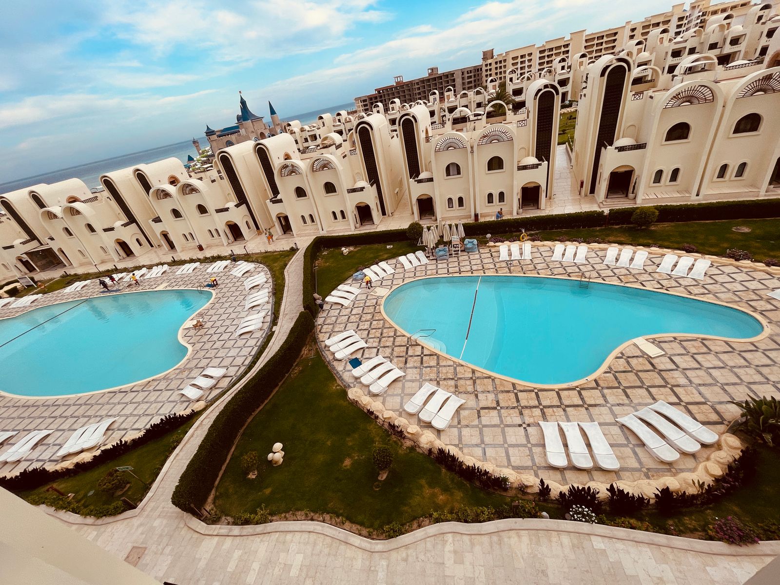 Gravity Sahl Hasheesh Hotel Apartment beachfront resort balcony
