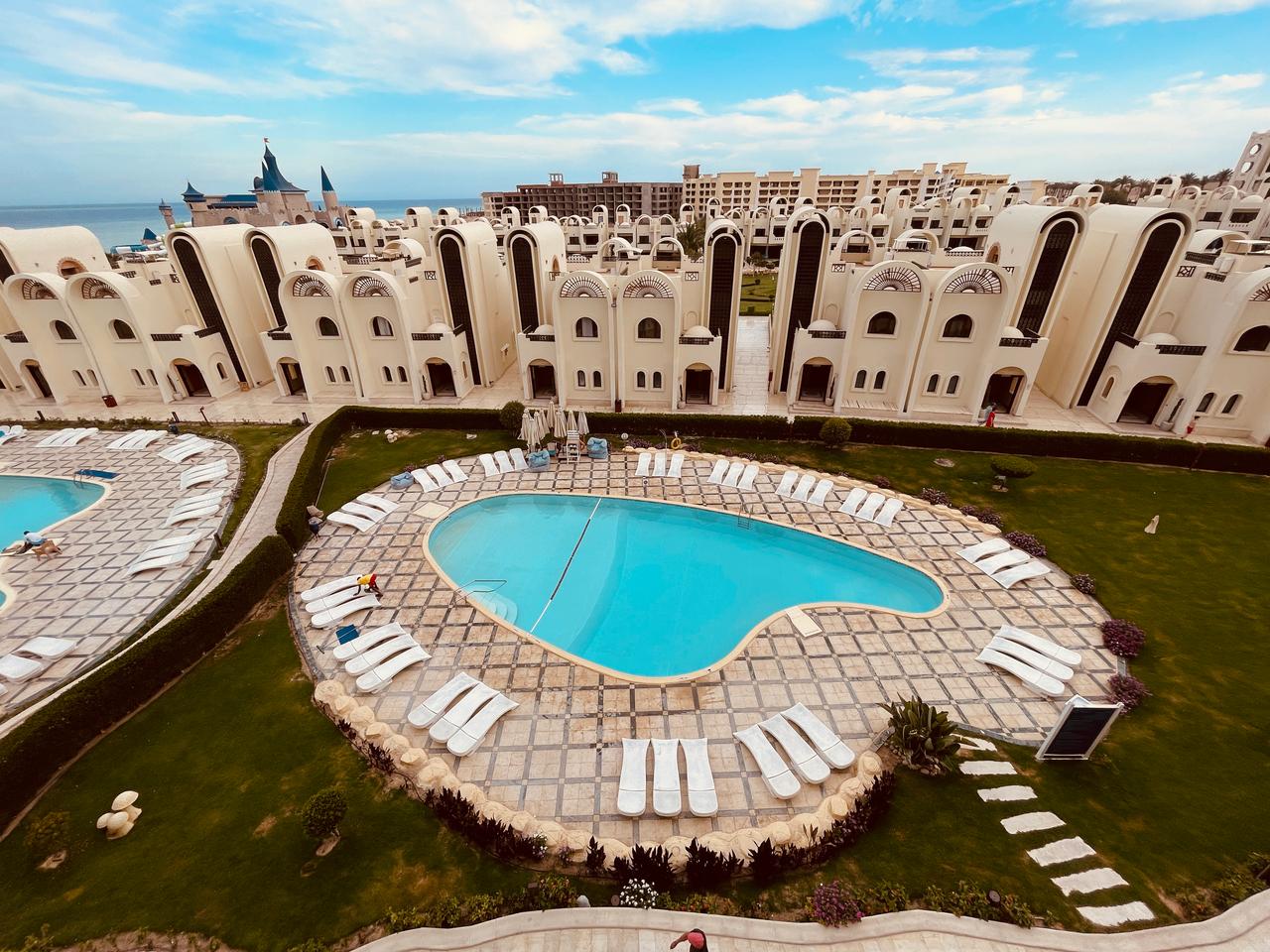 Gravity Sahl Hasheesh Hotel Apartment beachfront resort balcony