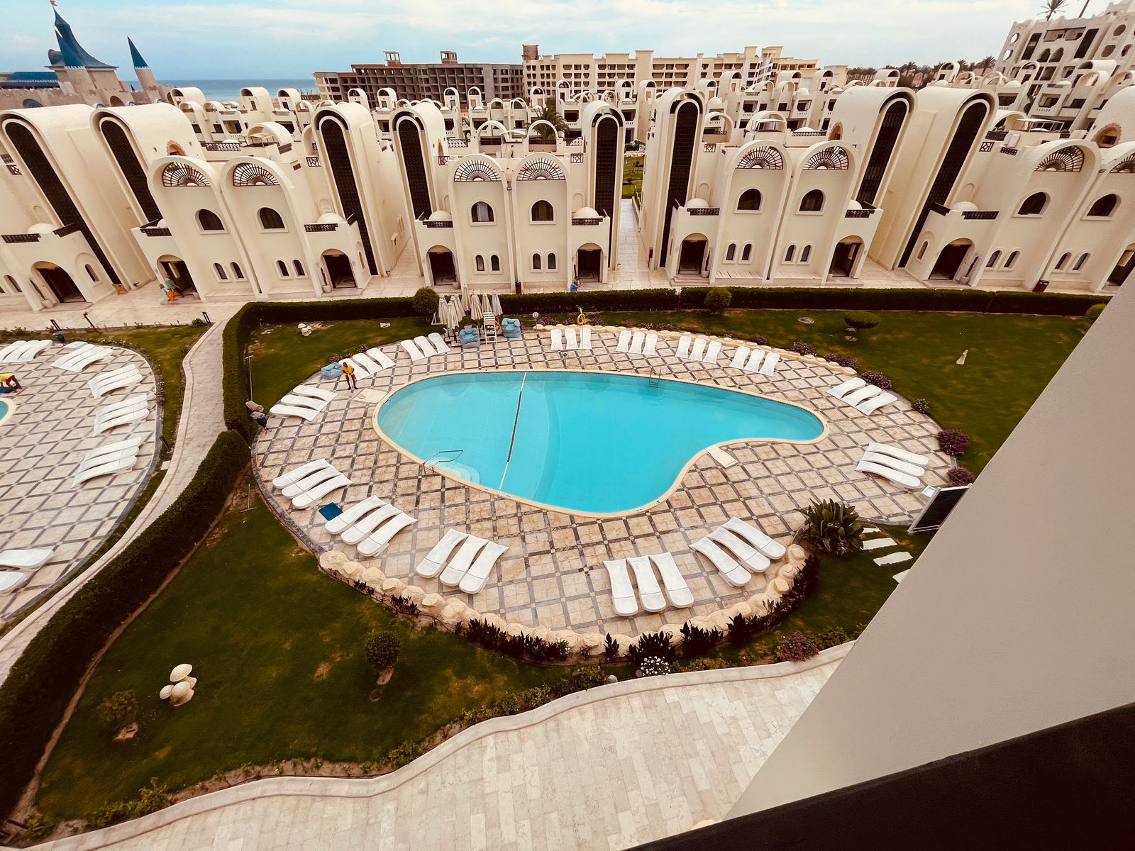 Gravity Sahl Hasheesh Hotel Apartment beachfront resort balcony
