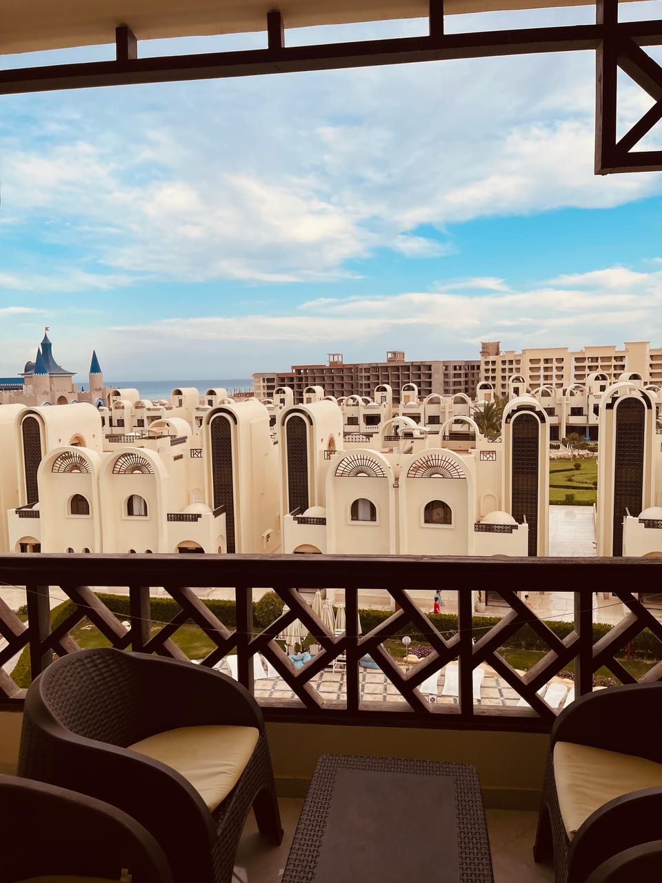 Gravity Sahl Hasheesh Hotel Apartment beachfront resort balcony